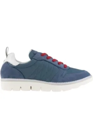 Panchic Buty, Mężczyzna, Niebieski, 44 EU, Nylon, Wsuwane sneakersy P05