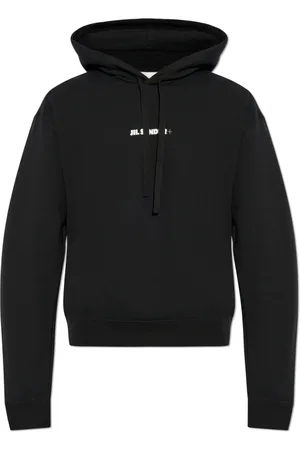 Jil Sander Bluzy, Mężczyzna, Czarny, M, Bawełna, Hoodie