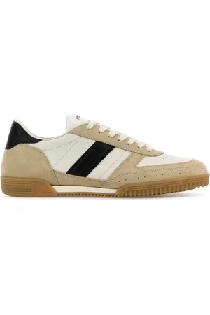 Tom Ford Buty, Mężczyzna, Wielobarwność, 42 EU, Zamsz, Wielokolorowe Skórzane i Zamszowe Sneakersy Terence