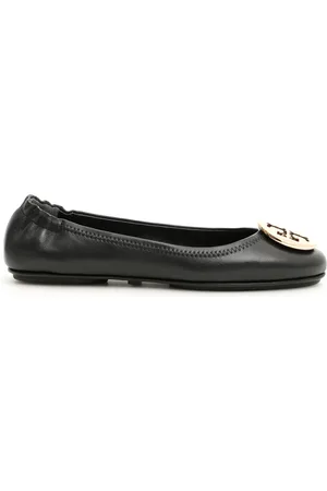 Tory Burch Buty, Kobieta, Czarny, 36 EU, Skóra, Minnie Travel Ballet