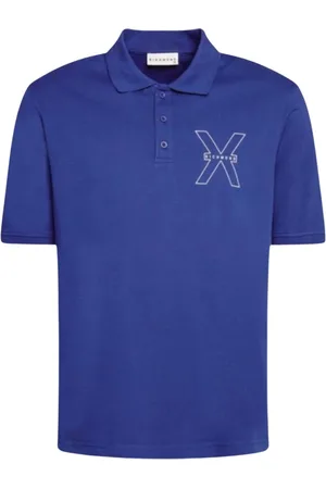 John Richmond Koszulki, Mężczyzna, Niebieski, M, Polo Shirt