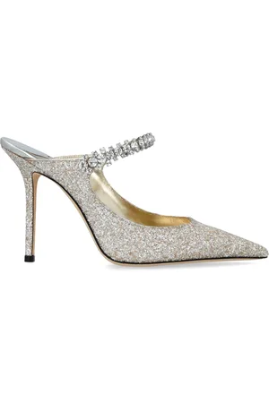 Jimmy Choo Buty, Kobieta, Szary, 38 EU, Skóra, Czółenka na obcasie Bing