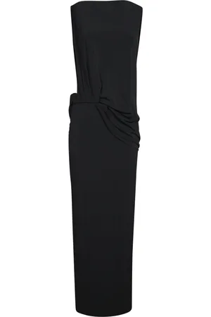 Jacquemus Sukienki, Kobieta, Czarny, S, Elegancka Czarna Sukienka Bez Rękawów
