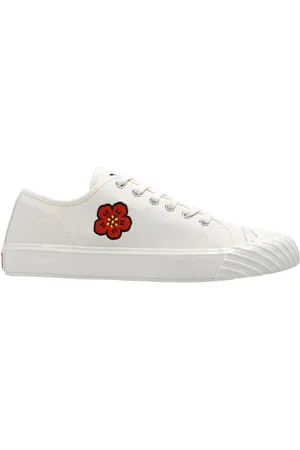 Kenzo Buty, Mężczyzna, Beżowy, 40 EU, Bawełna, school Sneakers