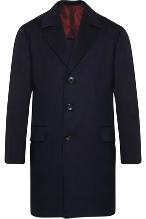 Kiton Płaszcze, Mężczyzna, Niebieski, 2XL, Kaszmir, Cashmere Outdoor Jacket Weave