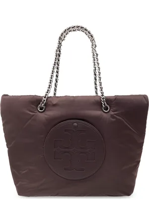 Tory Burch Torebki, Kobieta, brązowy, ONE SIZE, Skóra, Ella Chain Soft Tote