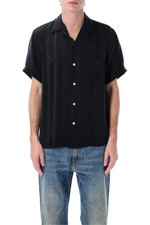 Portuguese Flannel Koszule, Mężczyzna, Czarny, L, Koszula w Paski Czarna