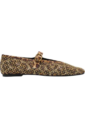 Kurt Geiger Buty, Kobieta, brązowy, 36 EU, Zamsz, Brązowe zamszowe baleriny Mayfair
