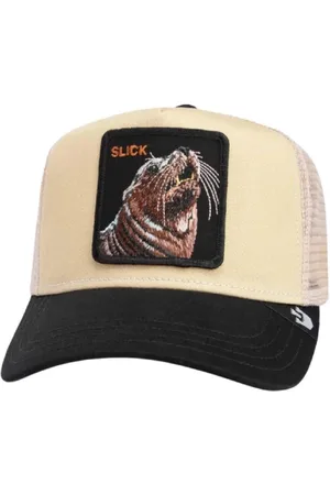 Goorin Bros. Akcesoria, Mężczyzna, Beżowy, ONE SIZE, Slick Seal Trucker Cap