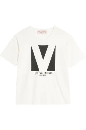 VALENTINO GARAVANI Koszulki, Mężczyzna, Biały, L, Bawełna, Biały T-shirt