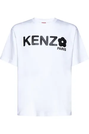 Kenzo Koszulki, Mężczyzna, Biały, M, Bawełna, Stylowe białe T-shirty i polo