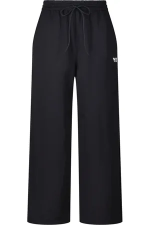Y-3 Spodnie, Kobieta, Czarny, L, Stylowe i wygodne spodnie dresowe z logo Flex