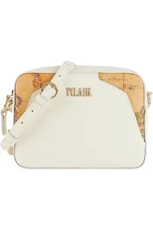 ALVIERO MARTINI 1A CLASSE Torebki, Kobieta, Beżowy, ONE SIZE, Ivory Torba na ramię Geo Classic Styl