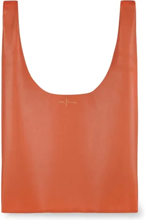 Cortana Torebki, Kobieta, Pomarańczowy, ONE SIZE, Skóra, Skórzana torba shopper