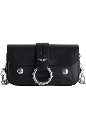 Zadig & Voltaire Torebki, Kobieta, Czarny, ONE SIZE, Skóra, Torebka listonoszka Kate