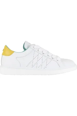 Panchic Buty, Mężczyzna, Biały, 45 EU, Skóra, P01 Sneakersy sznurowane
