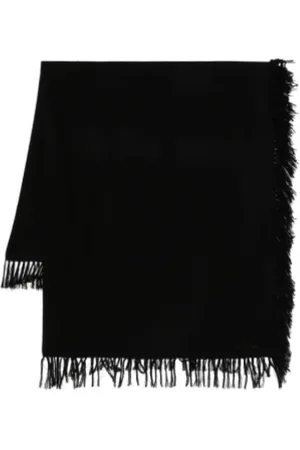 Isabel Marant Akcesoria, Kobieta, Czarny, ONE SIZE, Wełna, Zila Luxe Scarf