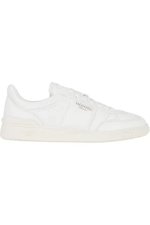 VALENTINO GARAVANI Buty, Mężczyzna, Biały, 41 1/2 EU, Skóra, Sneakersy Low Top Upvillage
