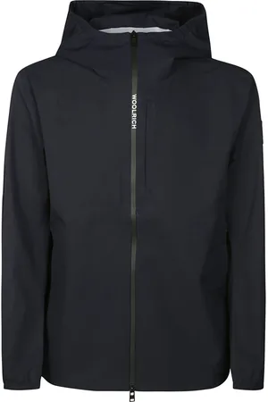 Woolrich Kurtki, Mężczyzna, Niebieski, L, Lekka kurtka dwuwarstwowa Pacific