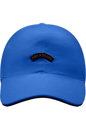 Paul & Shark Akcesoria, Mężczyzna, Niebieski, ONE SIZE, Czapka z daszkiem z emblematem w kolorze Monaco