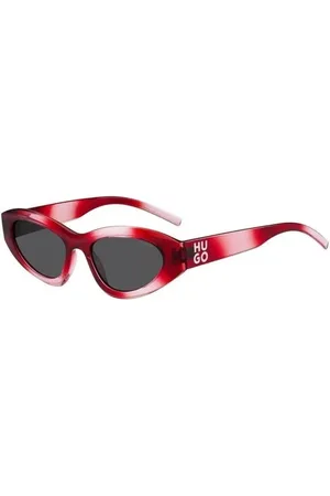 HUGO BOSS Akcesoria, unisex, Wielobarwność, ONE SIZE, Wielokolorowe okulary przeciwsłoneczne z wtryskiwanego tworzywa