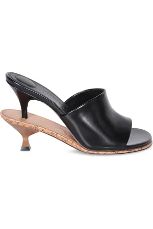 Jacquemus Buty, Kobieta, Czarny, 36 EU, Czarne sandały na wysokim obcasie