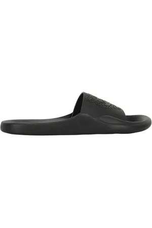 Kenzo Buty, Kobieta, Czarny, 36 EU, Klapki gumowe z detalem logo