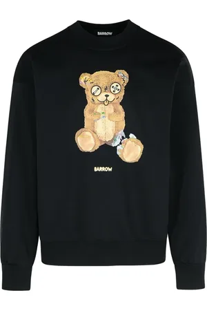 BARROW Bluzy, Mężczyzna, Czarny, S, Czarny Sweatshirt z Stylem 110