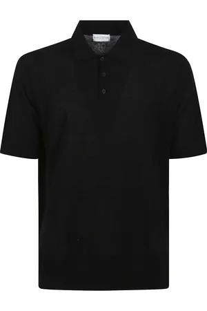 BALLANTYNE Koszulki, Mężczyzna, Czarny, M, Niebieski T-shirt Stylowy i Wygodny