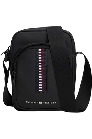 Tommy Hilfiger Torebki, Mężczyzna, Czarny, ONE SIZE, Mini Torebka Reporterka