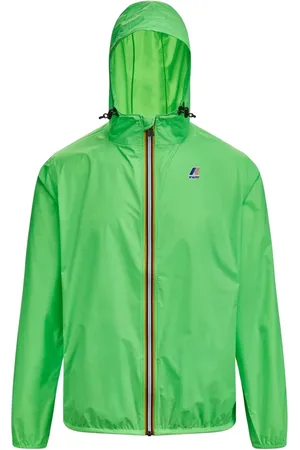 K-Way Kurtki, unisex, Zielony, M, Nylon, Kurtka przeciwdeszczowa Claude 3.0