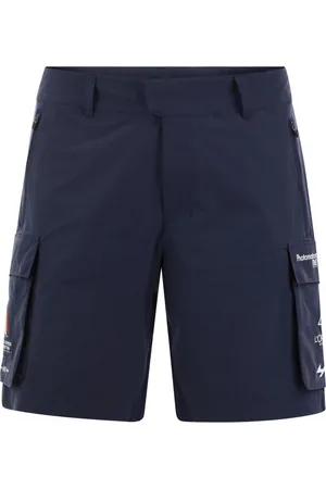 K-Way Szorty, Mężczyzna, Niebieski, L, Poliester, Greges Orient Express Cargo Bermuda Shorts