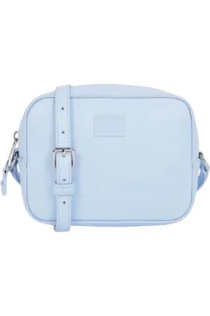 Tommy Hilfiger Torebki, Kobieta, Niebieski, ONE SIZE, Wintage Torba na Aparat z Nowoczesnymi Szczegółami