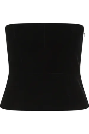 Tom Ford Koszulki, Kobieta, Czarny, S, Czarna Bluzka Bez Rękawów
