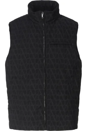 VALENTINO GARAVANI Kurtki, Mężczyzna, Czarny, M, Poliester, Padded Vest