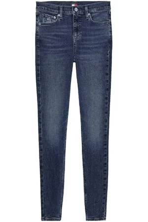 Tommy Hilfiger Jeansy, Kobieta, Niebieski, W27 L30, Bawełna, Nora Dark Skinny Pants