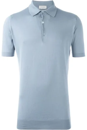 JOHN SMEDLEY Koszulki, Mężczyzna, Niebieski, XL, Jasnoniebieski Polo Shirt Adrian