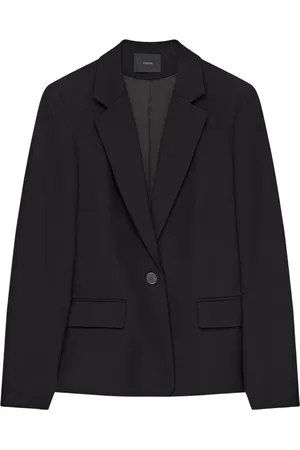 Joseph Kurtki, Kobieta, Czarny, M, Wełna, Drapey Wool Viscose Joaquim Jacket