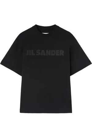 Jil Sander Koszulki, Kobieta, Czarny, M, Bawełna, T-Shirt