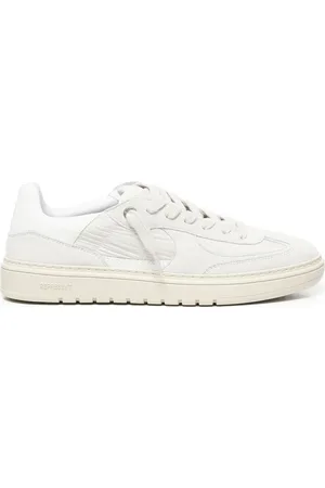 Represent Buty, Mężczyzna, Biały, 41 EU, Nylon, Białe Sneakersy z Detalem Zigzag