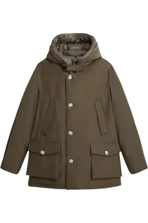 Woolrich Kurtki, Mężczyzna, Zielony, M, Bawełna, Arctic Parka