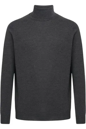 Kiton Swetry, Mężczyzna, Szary, XL, Kaszmir, Ciemnoszary kaszmirowy sweter polo