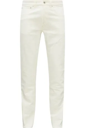 Kenzo Spodnie, Mężczyzna, Biały, W29, Bawełna, Jeansyy Slim-Fit Regular