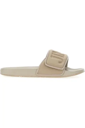 Jimmy Choo Buty, Mężczyzna, Beżowy, 42 EU, Przytulne Kapcie Domowe