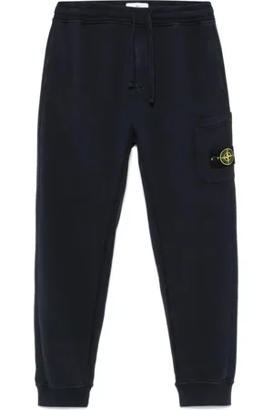 Stone Island Spodnie, Mężczyzna, Niebieski, S, Bawełna, Stylowe Spodnie