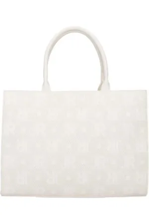 John Richmond Torebki, Kobieta, Biały, ONE SIZE, Skóra, Torba Tote