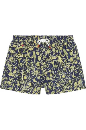 Kiton Stroje kąpielowe, Mężczyzna, Wielobarwność, XL, Poliester, Stylowa koszula
