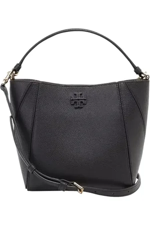 Tory Burch Torebki, Kobieta, Czarny, ONE SIZE, Skóra, Mała torebka typu bucket na ramię