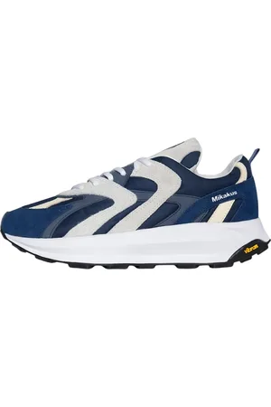Mikakus Buty, Mężczyzna, Niebieski, 40 EU, Nylon, Niebieskie Szkło Sneakers