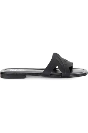 Karl Lagerfeld Buty, Kobieta, Czarny, 36 EU, Czarne Klapki
